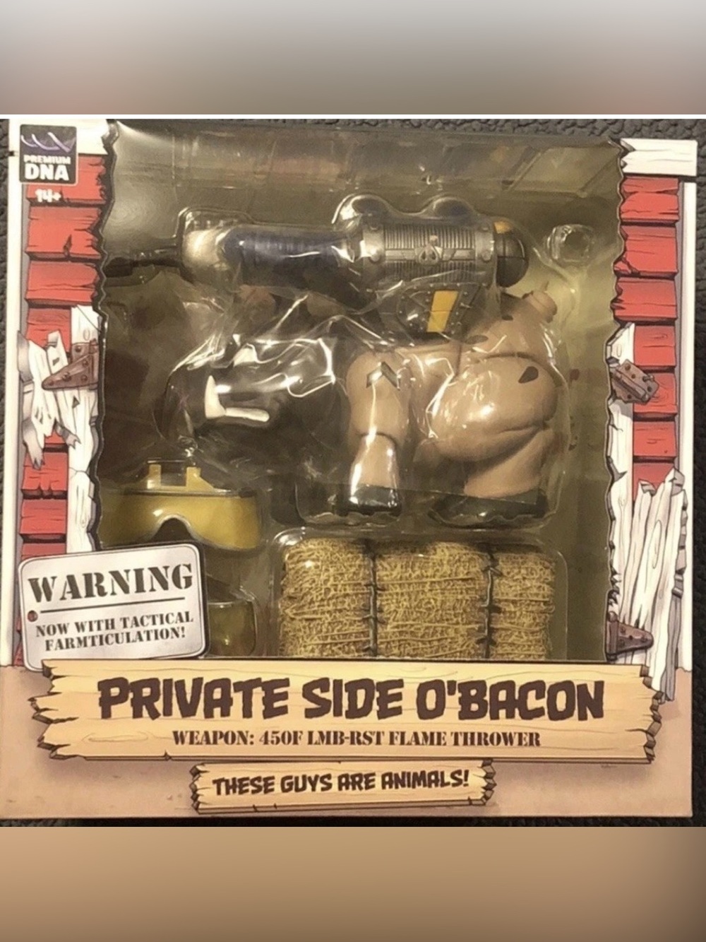 Barn Yard Commandos Private Side O'Bacon Action Figure
